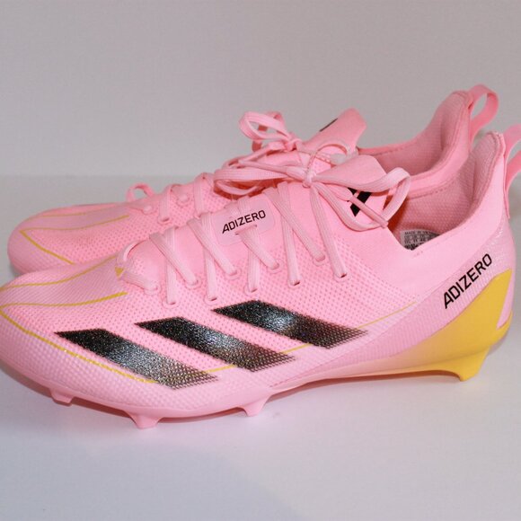Adidas Adizero Football Cleats Pink - Picture 3 of 5